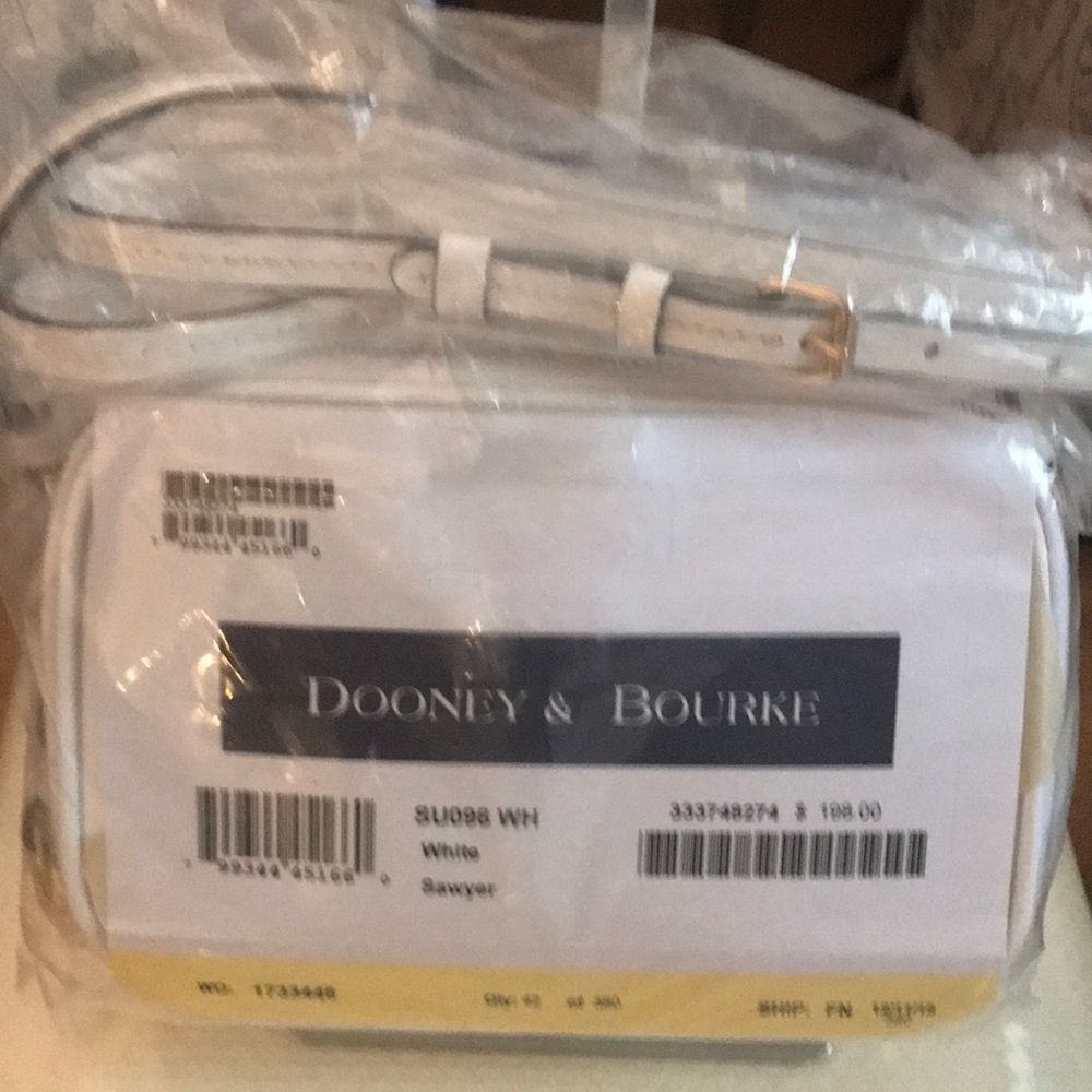 NWT Beautiful White Sawyer Crossbody Brand New